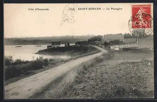 AK Saint-Servan, La Passagère sur la Côte d`Émeraude