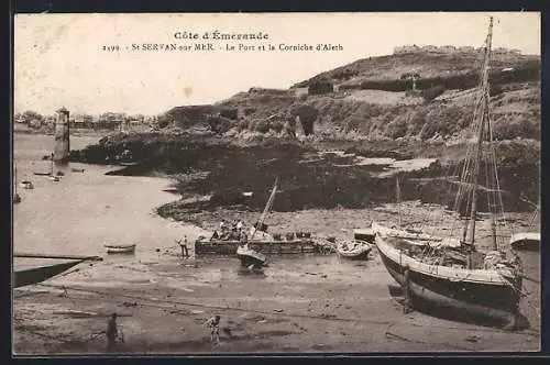 AK St Servan-sur-Mer, Le Port et la Corniche d`Aleth