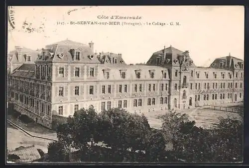 AK St-Servan-sur-Mer, le Collège G. M