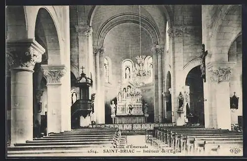 AK Saint-Briac, Intérieur de l`Église