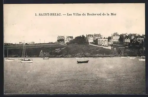 AK Saint-Briac, Les Villas du Boulevard de la Mer