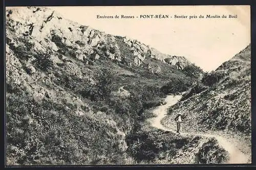 AK Pont-Réan, Sentier près du Moulin du Boël