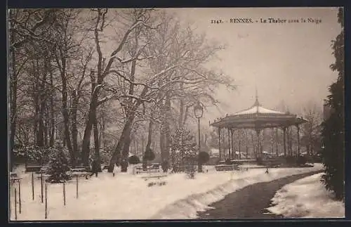 AK Rennes, Le Thabor sous la neige