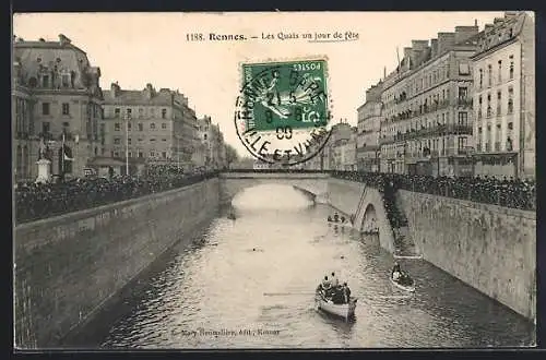 AK Rennes, Les quais un jour de fête