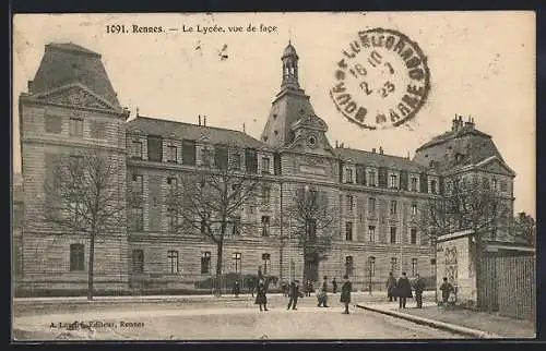 AK Rennes, Le Lycée, vue de face