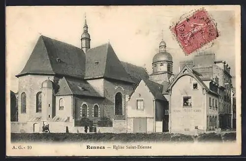 AK Rennes, Église Saint-Étienne