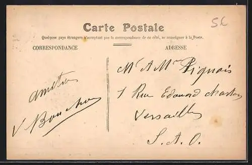 AK Rennes, Le Thabor: La Volière et visiteurs élégants