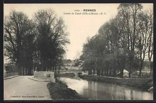 AK Rennes, Entrée du Canal d`Ille-et-Rance