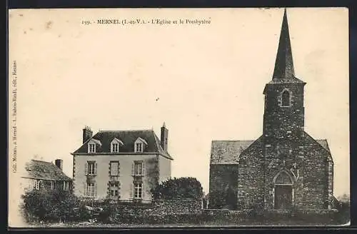 AK Mernel, L`Église et le Presbytère