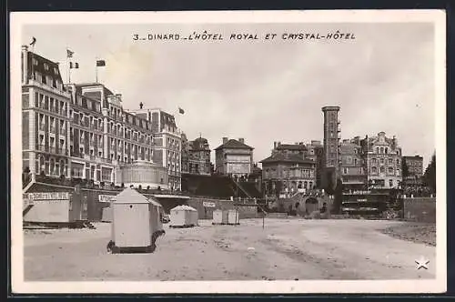 AK Dinard, L`Hôtel Royal et Crystal-Hôtel