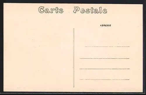 AK Montautour, Le Rocher du Lion, Curieux bloc de pierre représentant un lion