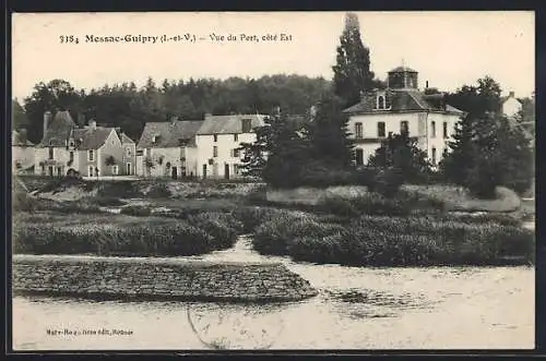 AK Messac-Guipry, Vue du Port, côté Est