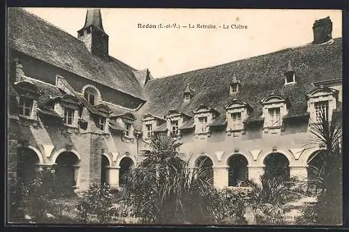 AK Redon, La Retraite, Le Cloître