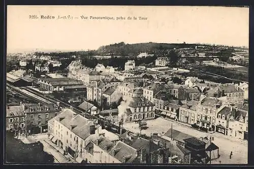 AK Redon, Vue panoramique prise de la tour