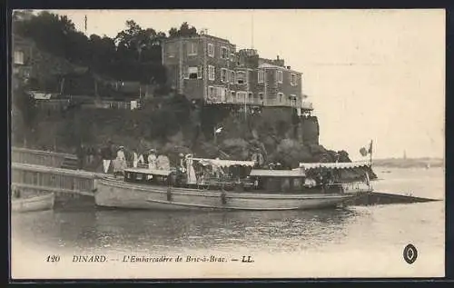 AK Dinard, L`Embarcadère de Bric-à-Brac