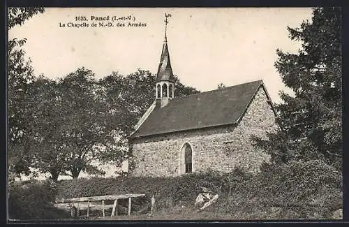 AK Pancé, La Chapelle de N.-D. des Armées