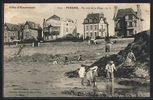 AK Paramé, Un coin de la Plage