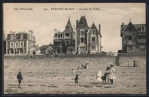 AK Paramé-Plage, Groupe de Villas