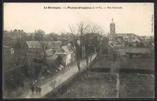 AK Pleines-Fougères, Vue générale du village en Bretagne