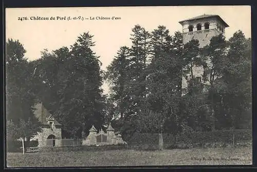 AK Château de Piré, Le Château d`eau