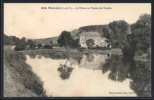 AK Pléchâtel, La Vilaine au Moulin de Macaire