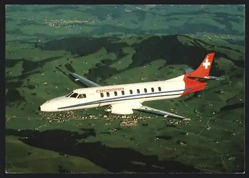 AK Metroliner III im Flug, Crossair Fluggesellschaft