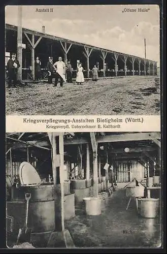 AK Bietigheim /Württemberg, Kriegs-Verpflegungs-Anstalten