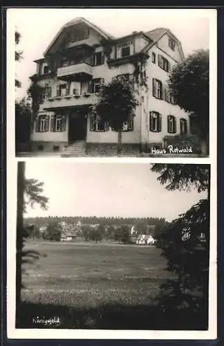 AK Königsfeld / Schwarzwald, Das Haus Rotwald, Totalansicht