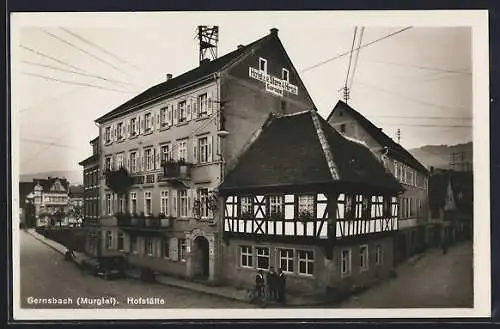 AK Gernsbach /Murgtal, Gasthaus zum Stern an der Hofstätte