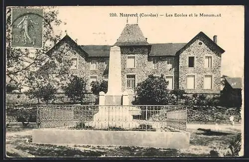 AK Masseret, Les Écoles et le Monument