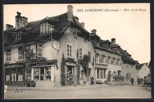 AK Lubersac, Rue de la Gare