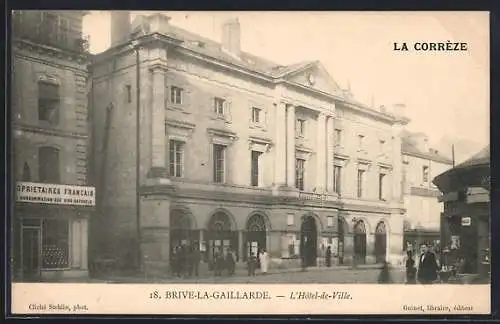 AK Brive-la-Gaillarde, L`Hôtel-de-Ville