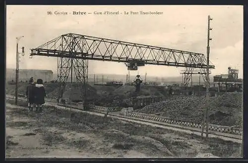 AK Brive, Gare d`Estaivel, le Pont Transbordeur