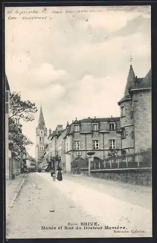 AK Brive, Musée et Rue du Docteur Massénat, Nouvelles Galeries