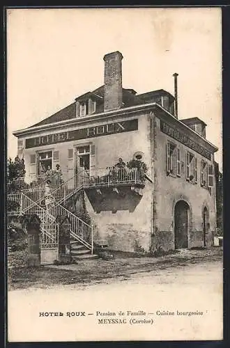 AK Meyssac, Hôtel Roux, Pension de Famille et Cuisine Bourgeoise