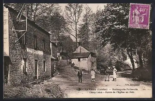 AK La Celle, Boulangerie-Pâtisserie Cloup Léon, Route de l`Église au Bois