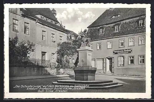 AK Siebenlehn, Der Schusterjunge auf dem Marktplatz