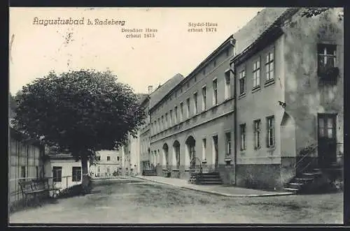 AK Augustusbad, Dresdner Haus, Seydel - Haus