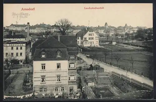 AK Arnsdorf / Sachsen, Landesheilanstalt