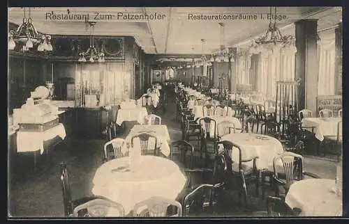 AK Hamburg-Neustadt, Restaurant zum Patzenhofer, Am Stephansplatz, Bes. Max Lehre