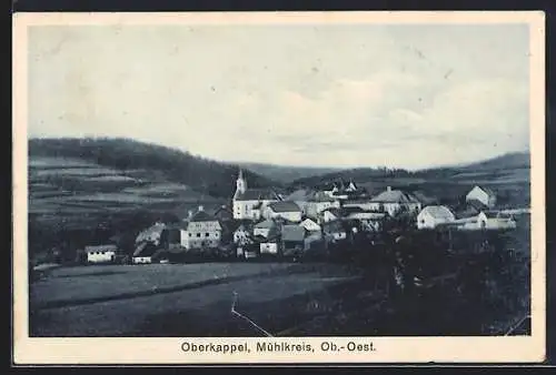 AK Oberkappel /Mühlkreis, Teilansicht mit Kirche