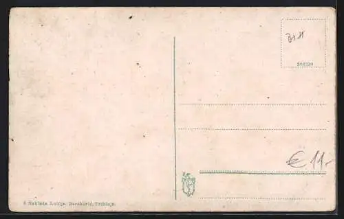 AK Trebinje, Bilekerstrasse mit Passanten