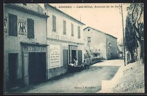 AK Rognac, Cafe-Hotel, Avenue de la Gare