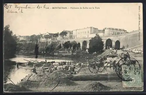 AK Montauban, Pêcheurs de sable sur le Tarn