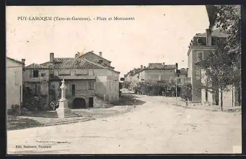 AK Puy-Laroque, Place et Monument