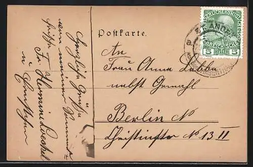 Künstler-AK Philipp + Kramer Nr. XLI /4: Semmering, Erzherzog Johann