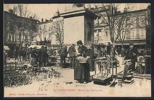 AK Montauban, Marché de l`Antiquaille