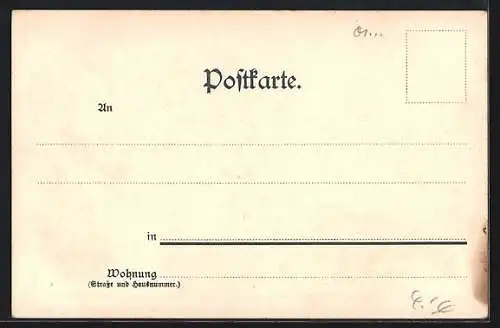 AK Dresden, auf dem Vorplatz der Kgl. Hofoper