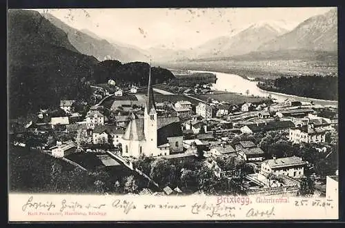 AK Brixlegg, Unterinnthal mit Kirche