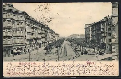 AK Wien, Kolowrat-Ring, Blick in die Strasse